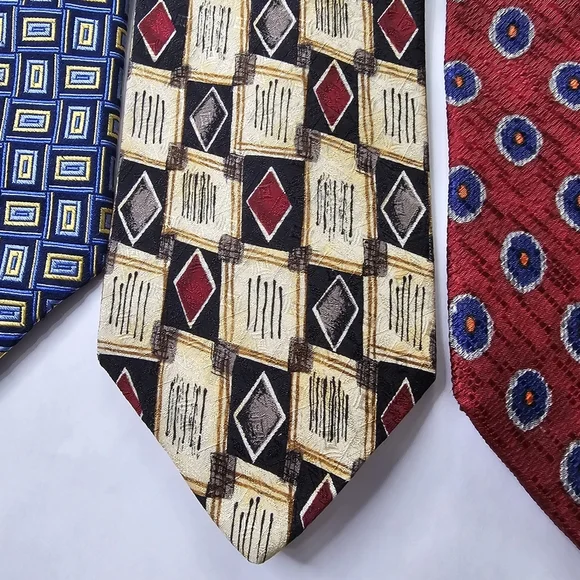 Robert Talbott 100% Silk Ties Bundle Of 6 Funky Patterns